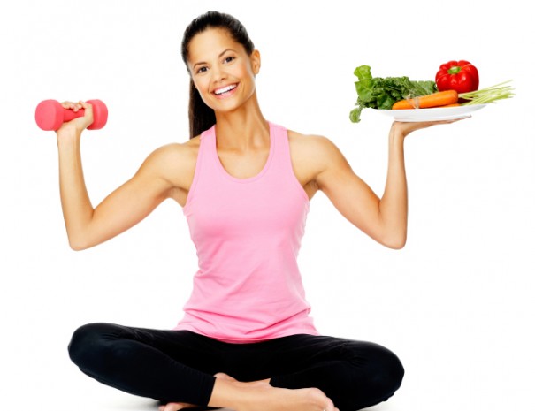 Equilíbrio entre exercício físico e alimentação