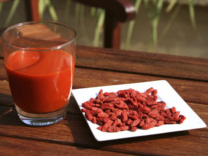 goji berry suco