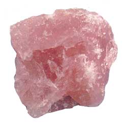 quartzo rosa - bruto