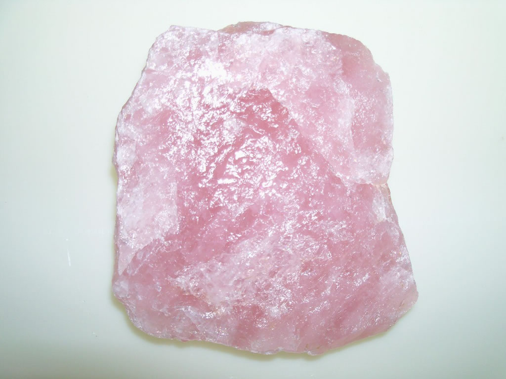 quartzo rosa bruto
