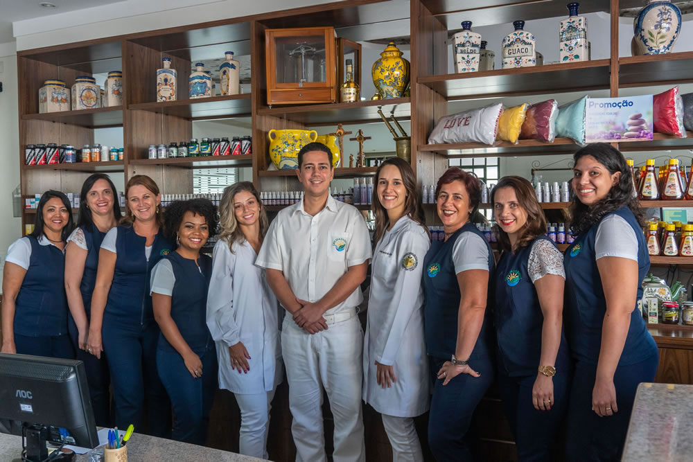 Atendentes da farmacia