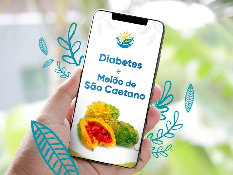 Sabia que o Melão de São Caetano pode ajudar no diabetes?