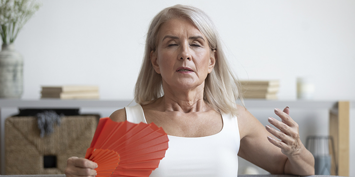 Trevo vermelho para menopausa