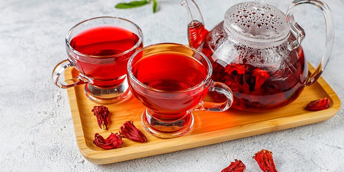 Hibisco com cavalinha com gengibre com canela