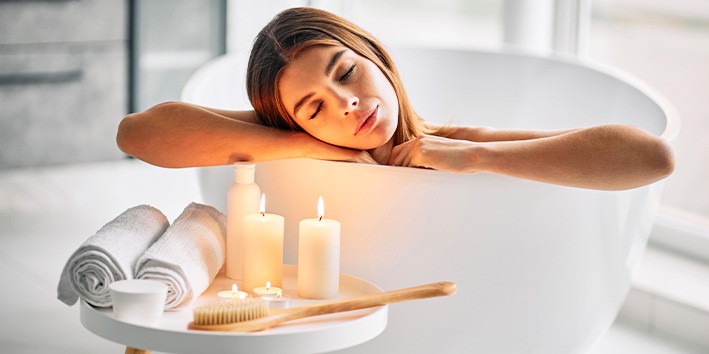 Rituais de bem-estar agua recomeco faxina