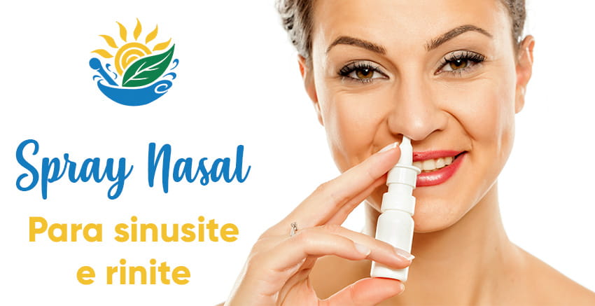Spray Nasal para sinusite, rinite, coriza e coceiras nasais. Com C�rcuma, Sucupira e Pr�polis. | Farm�cia de Manipula��o - Oficina de Ervas: C�psulas, Tinturas, Cosm�ticos e Ess�ncias.
